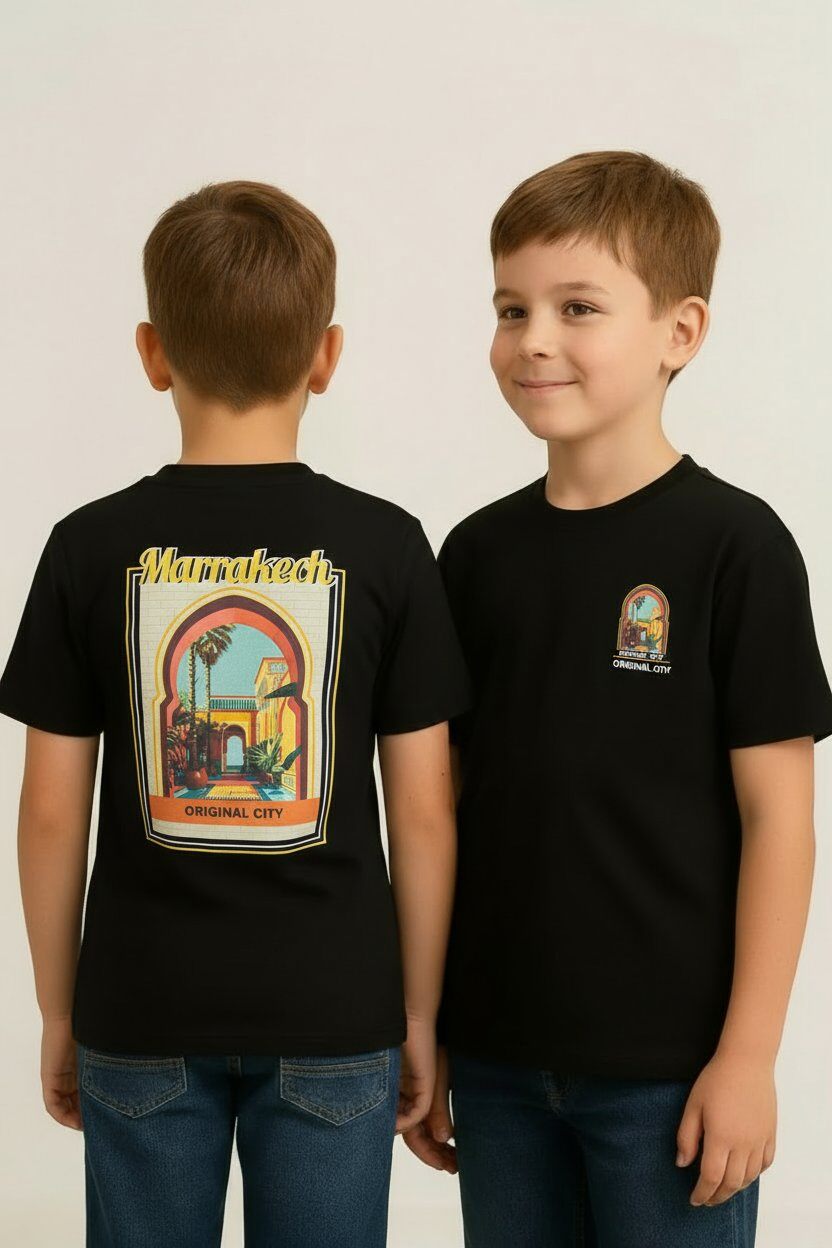Mayorista Boomkids - Camiseta infantil con diseño estampado