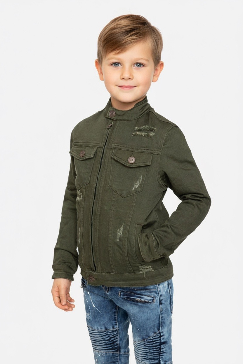 Grossiste Boomkids - Veste en jean enfant