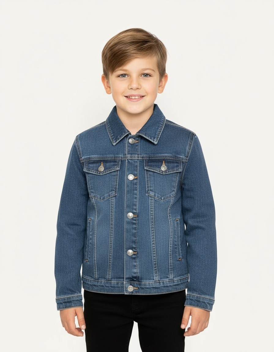Grossiste Boomkids - Veste en jean enfant