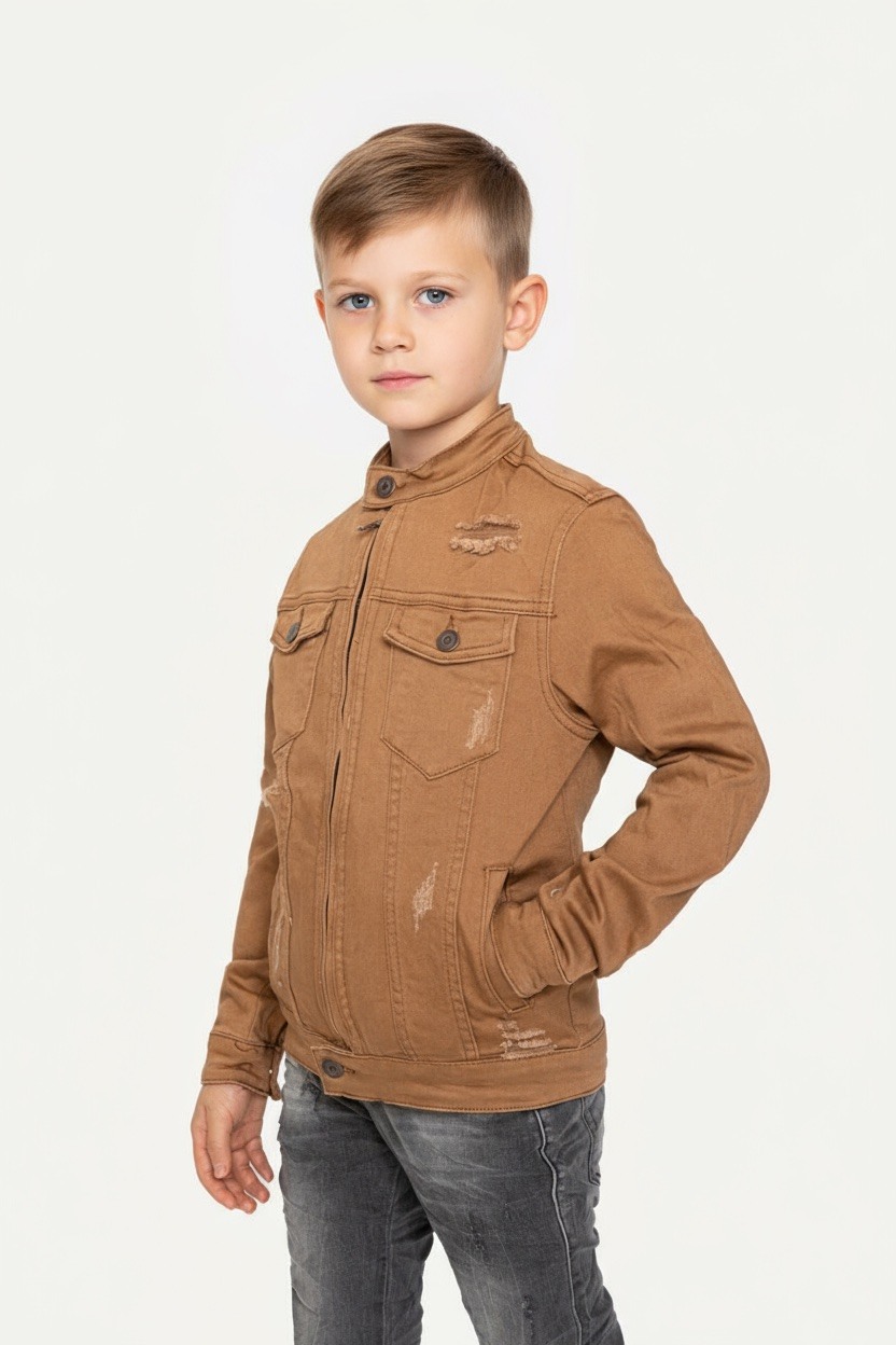 Grossiste Boomkids - Veste en jean enfant