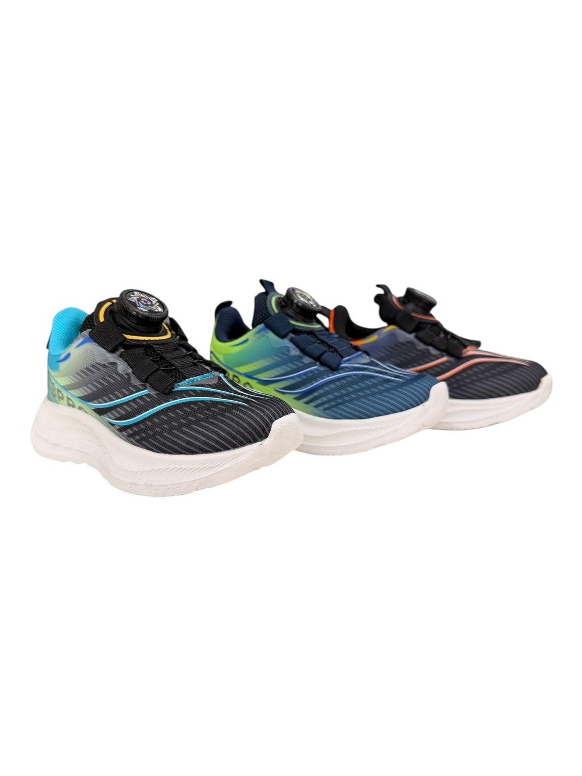 Grossiste C&C Chaussures - Basket garçon lacets fermeture rotative Grossiste C&C Chaussures - Basket garçon lacets fermeture rotative