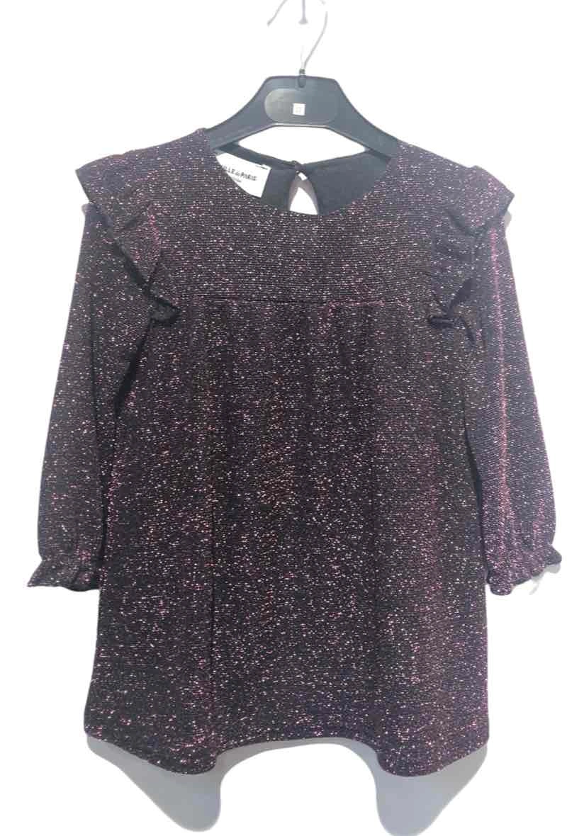 Wholesaler Camille de Paris - Glitter dress MINI ME COLLECTION Made In France