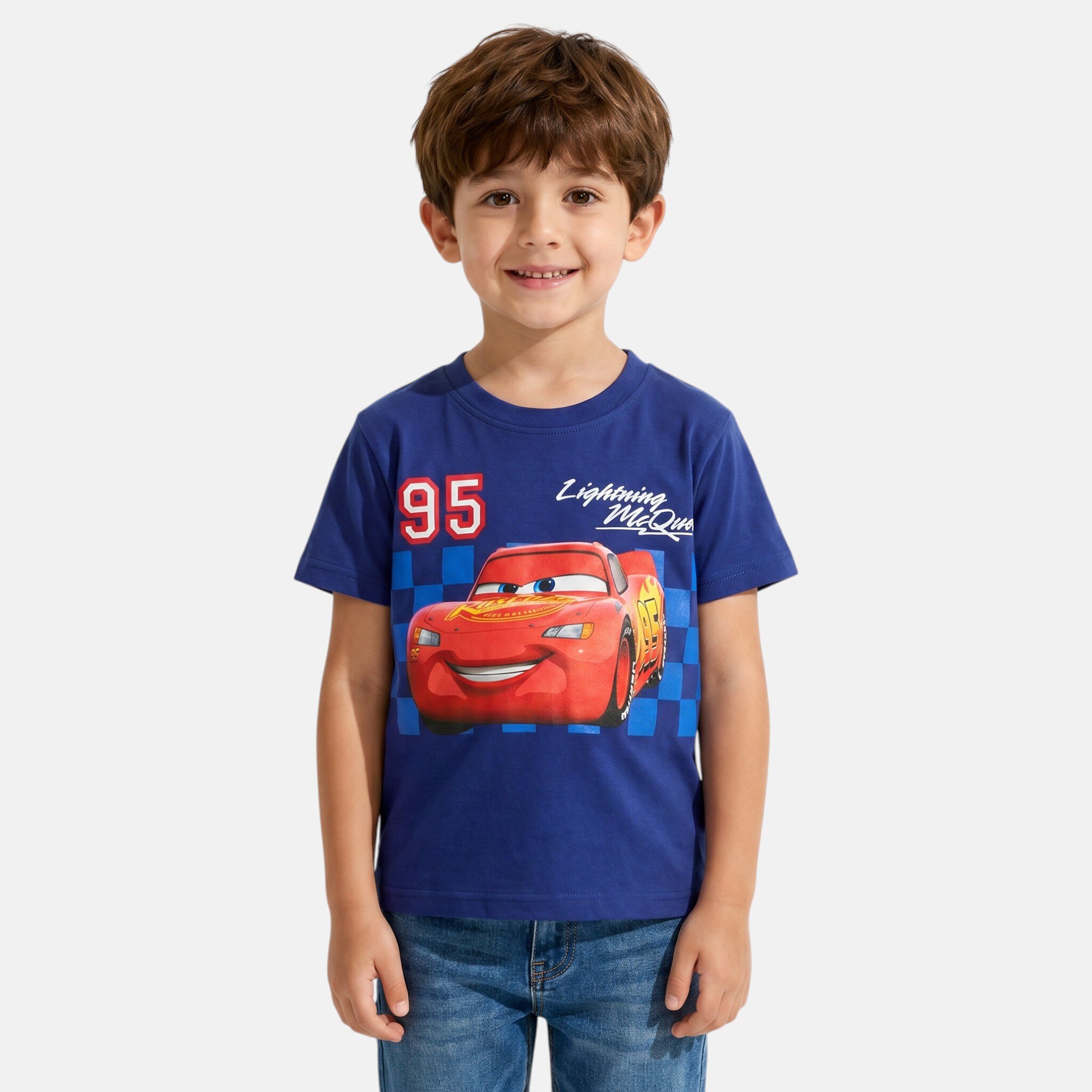 Mayorista Cars Kids - Camiseta de manga corta Cars para niño
