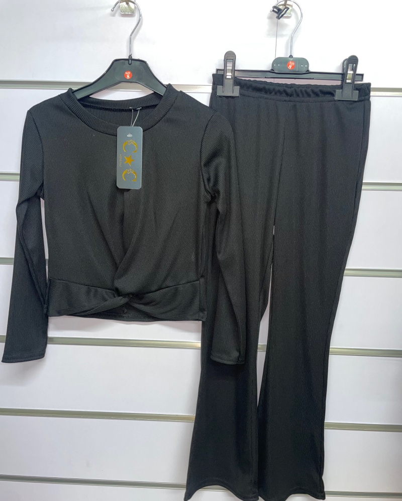 Grossista CHIC COOL - Set di due pezzi in tessuto a coste.