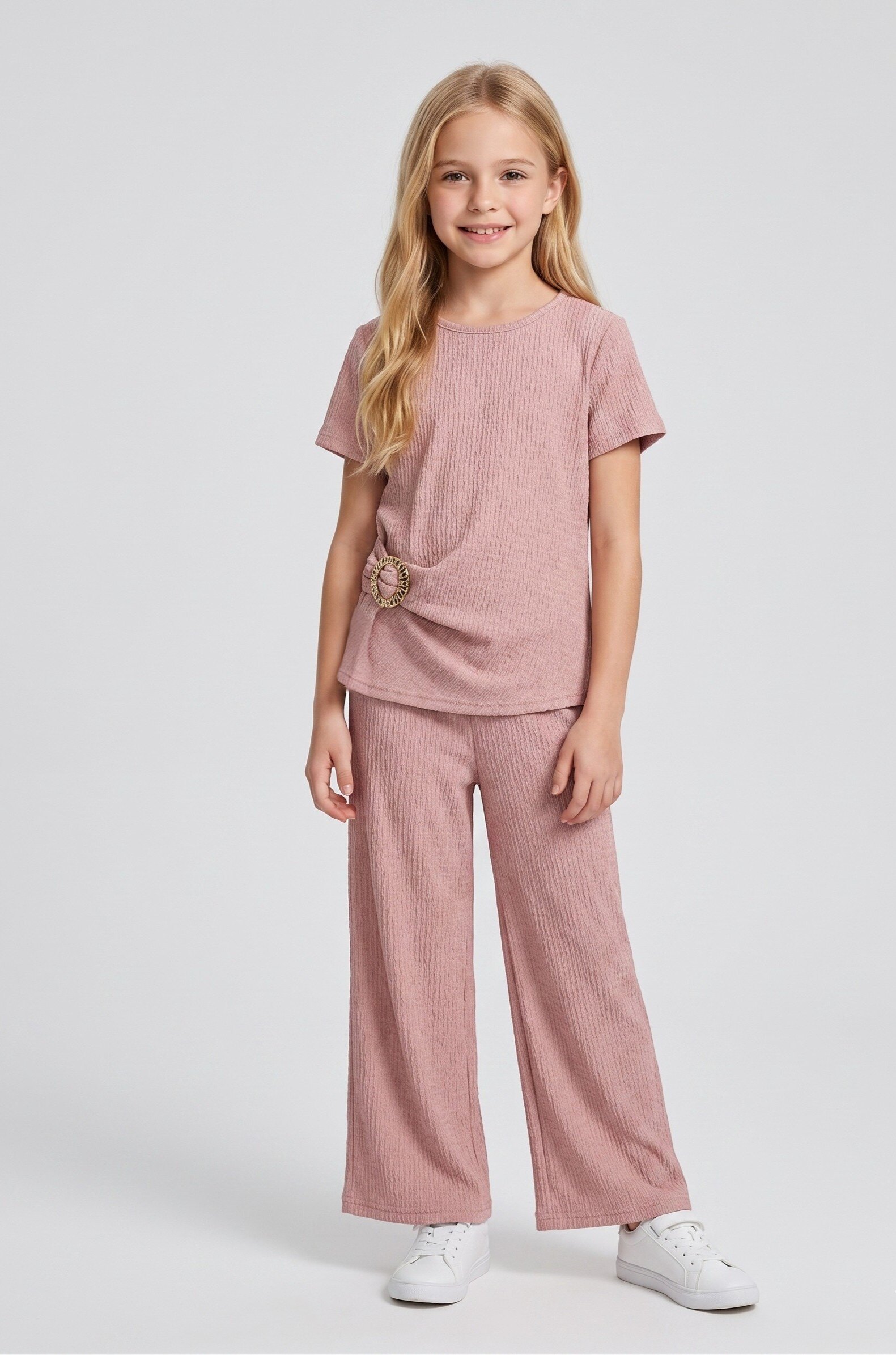 Großhändler CHIC COOL - Kurzarm-Set mit Schnalle