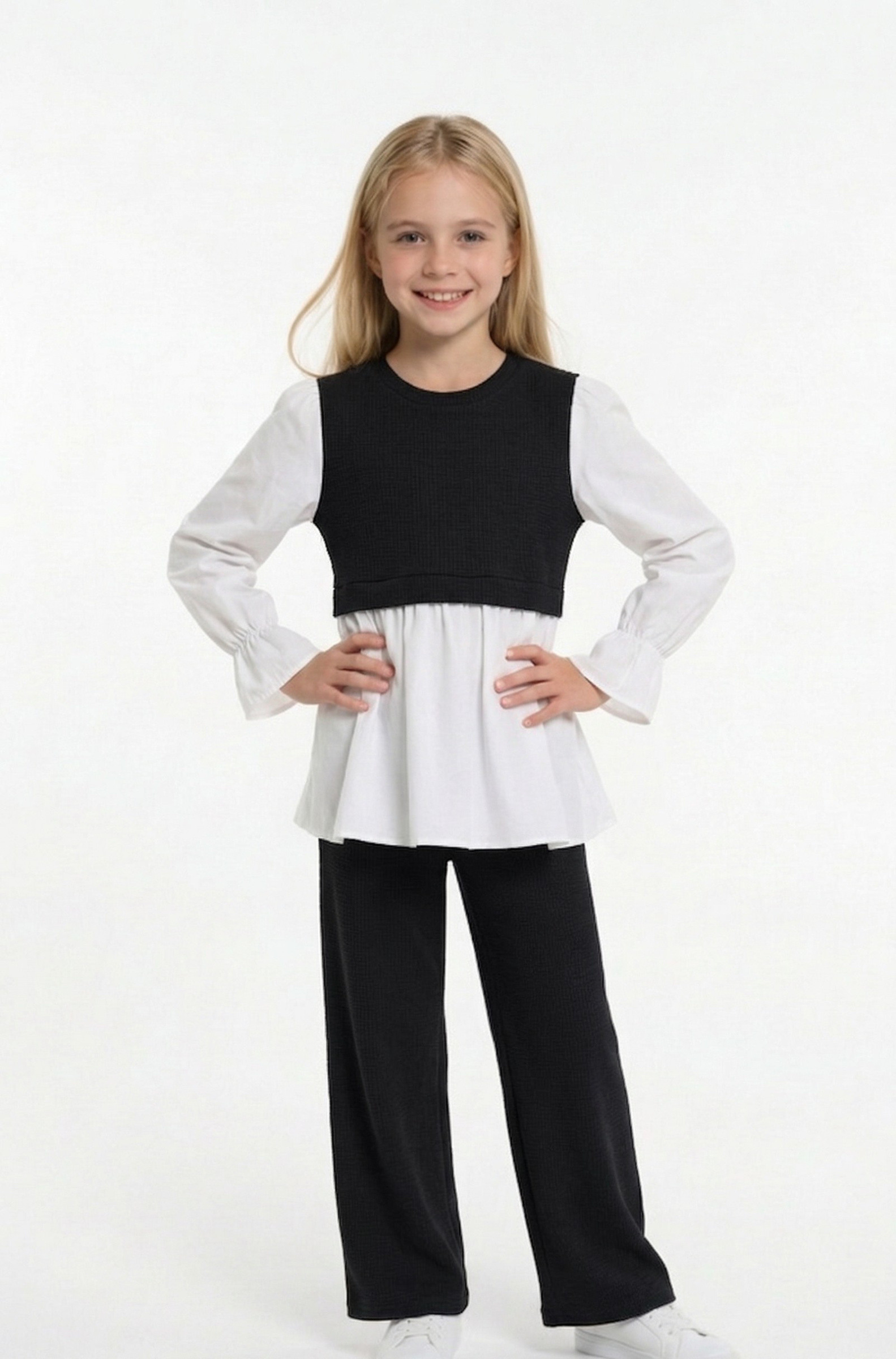 Grossiste CHIC COOL - Ensemble enfant col rond