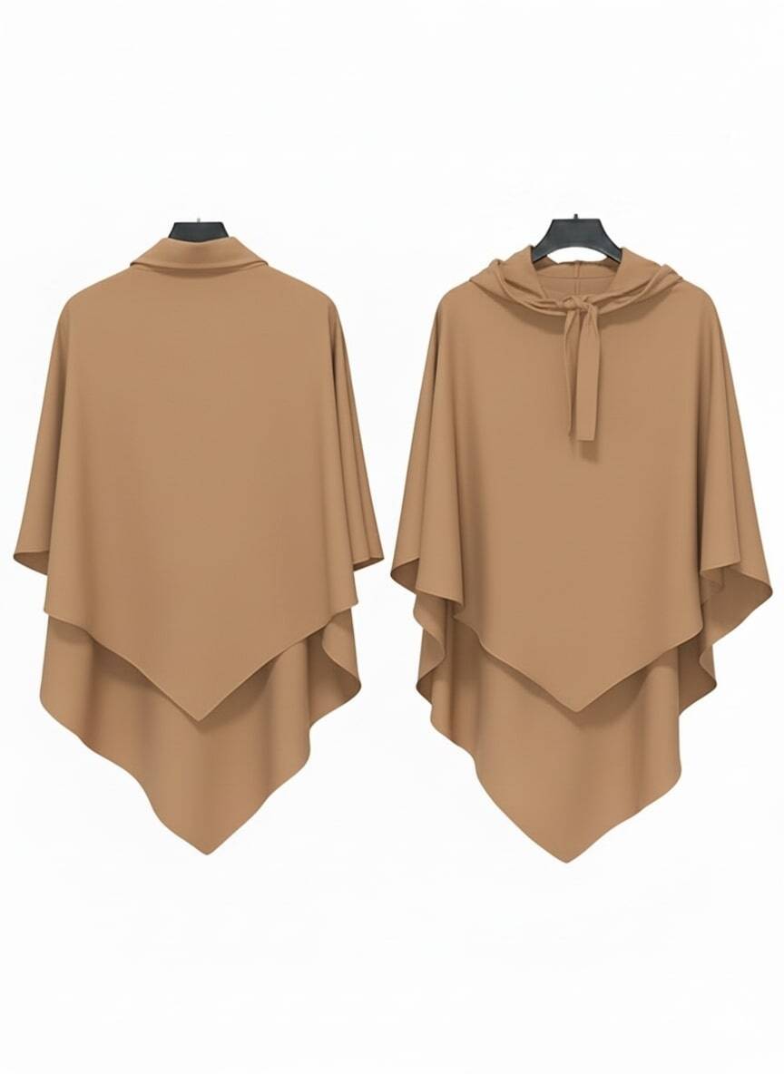 Mayorista CHIC COOL - Khimar de Seda de Medina con Dos Capas