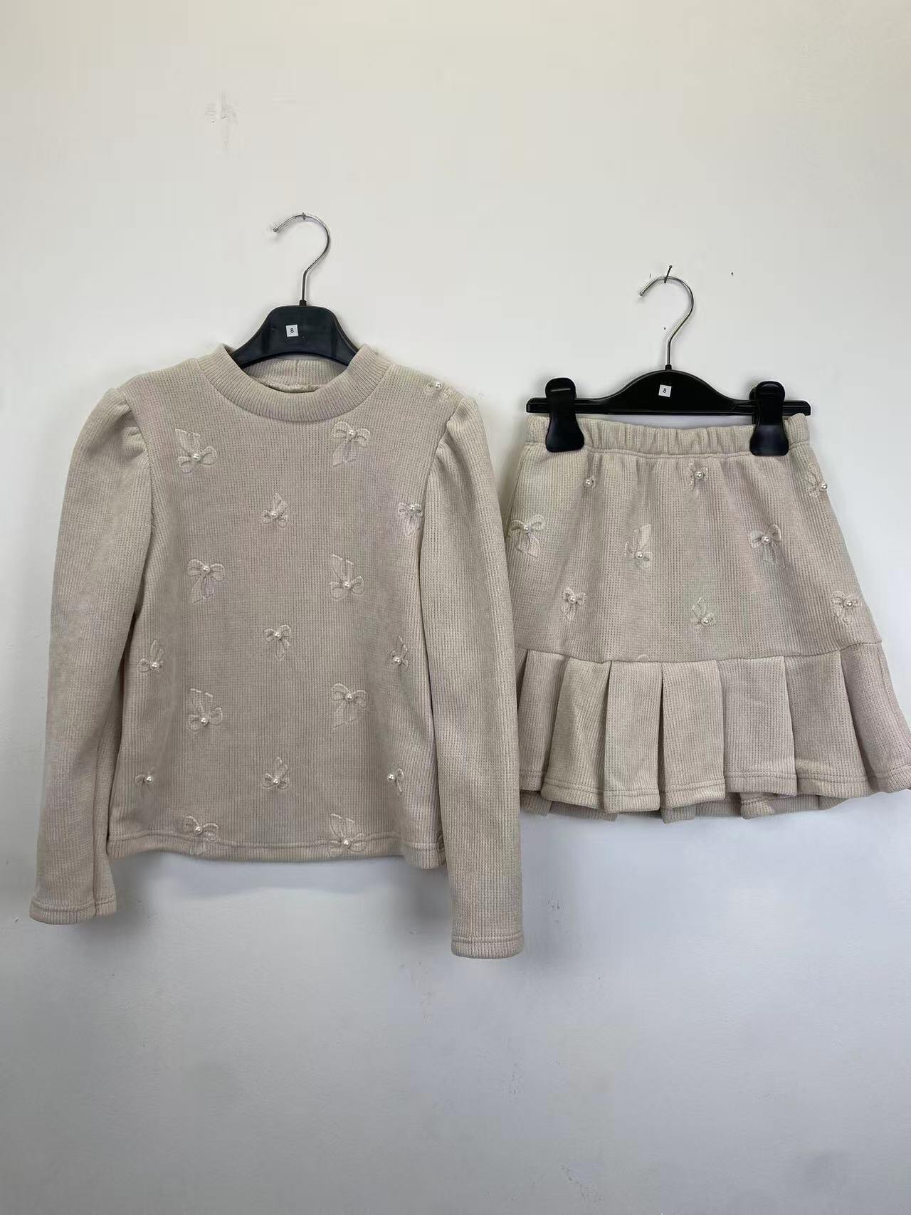 Grossiste CHIC ROUGE - EMSEMBLE FILLE