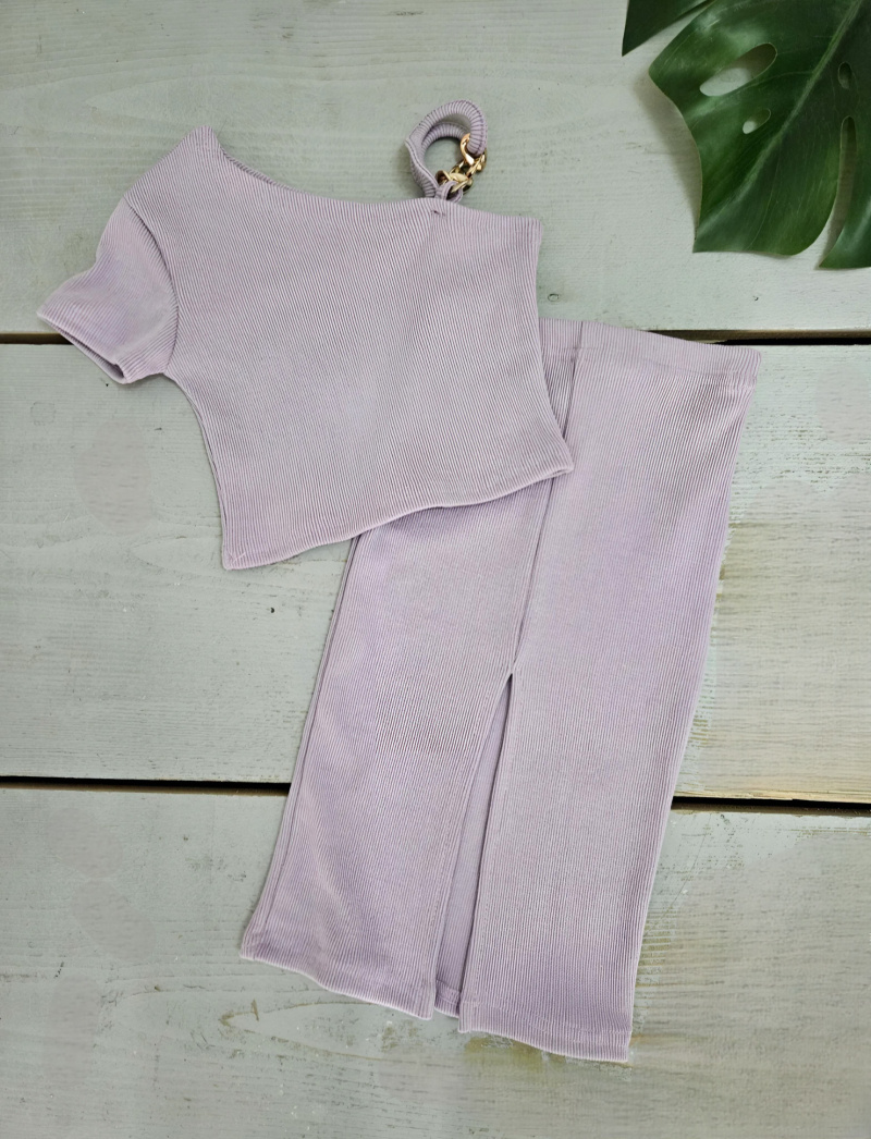 Mayorista Chicaprie - Conjunto de falda y top para niña