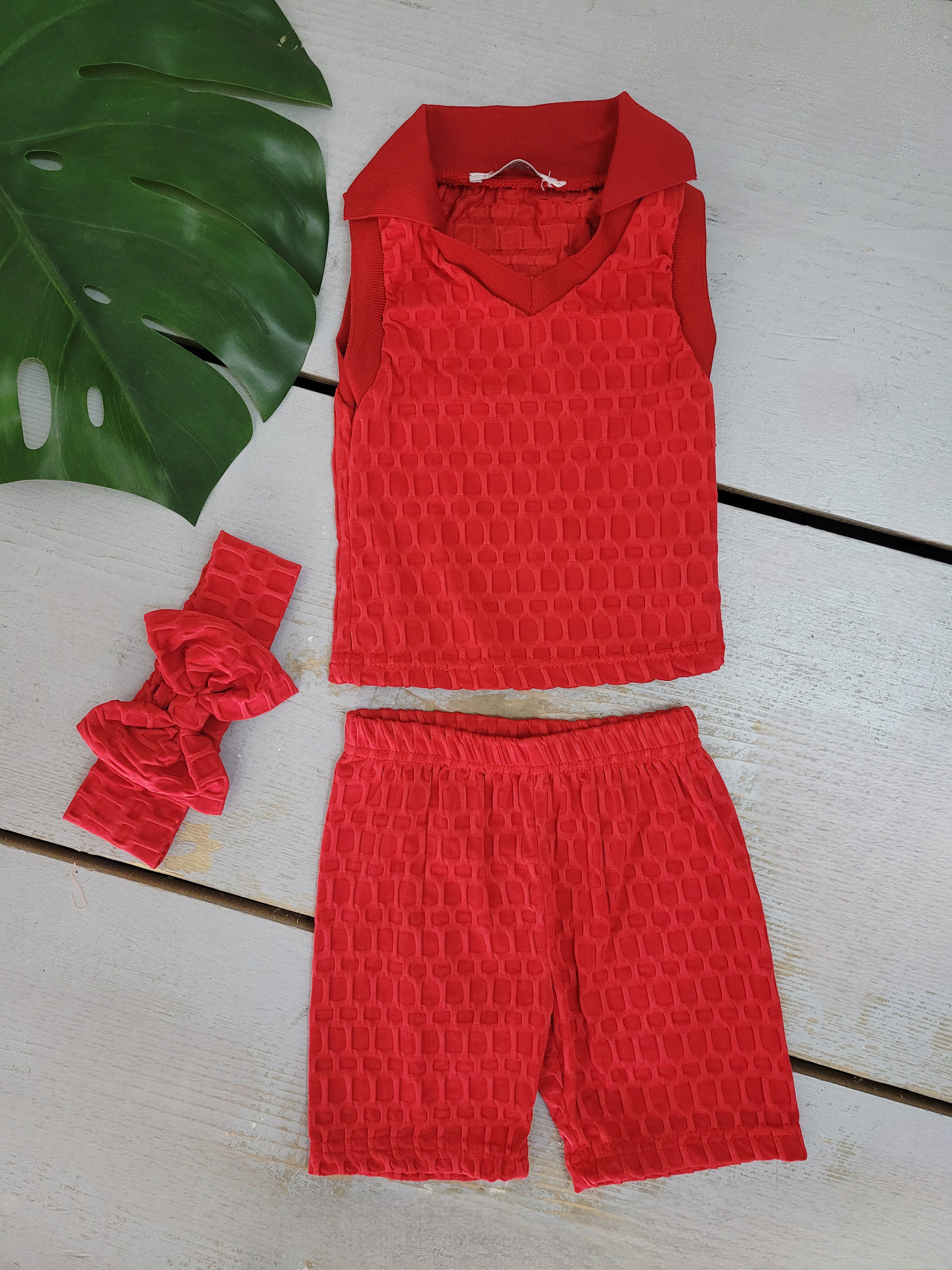 Set Bimba 2 Pezzi - Canotta Crop E Shorts A Vita Alta - Maglietta Maniche Corte Estiva - Vestiti Per Bambine 5-14 Anni - Ideale Per Vacanze E Attività All'aperto