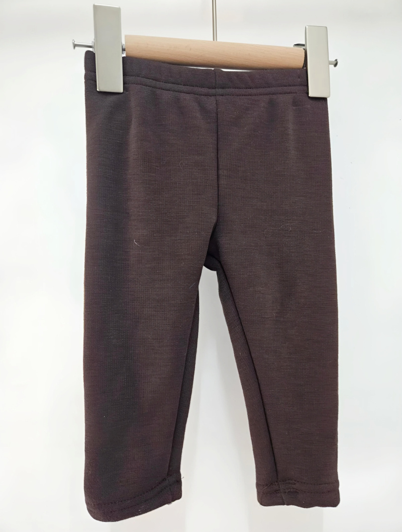 Großhändler Chicaprie - Einfarbige Fleece-Babyhose unisex