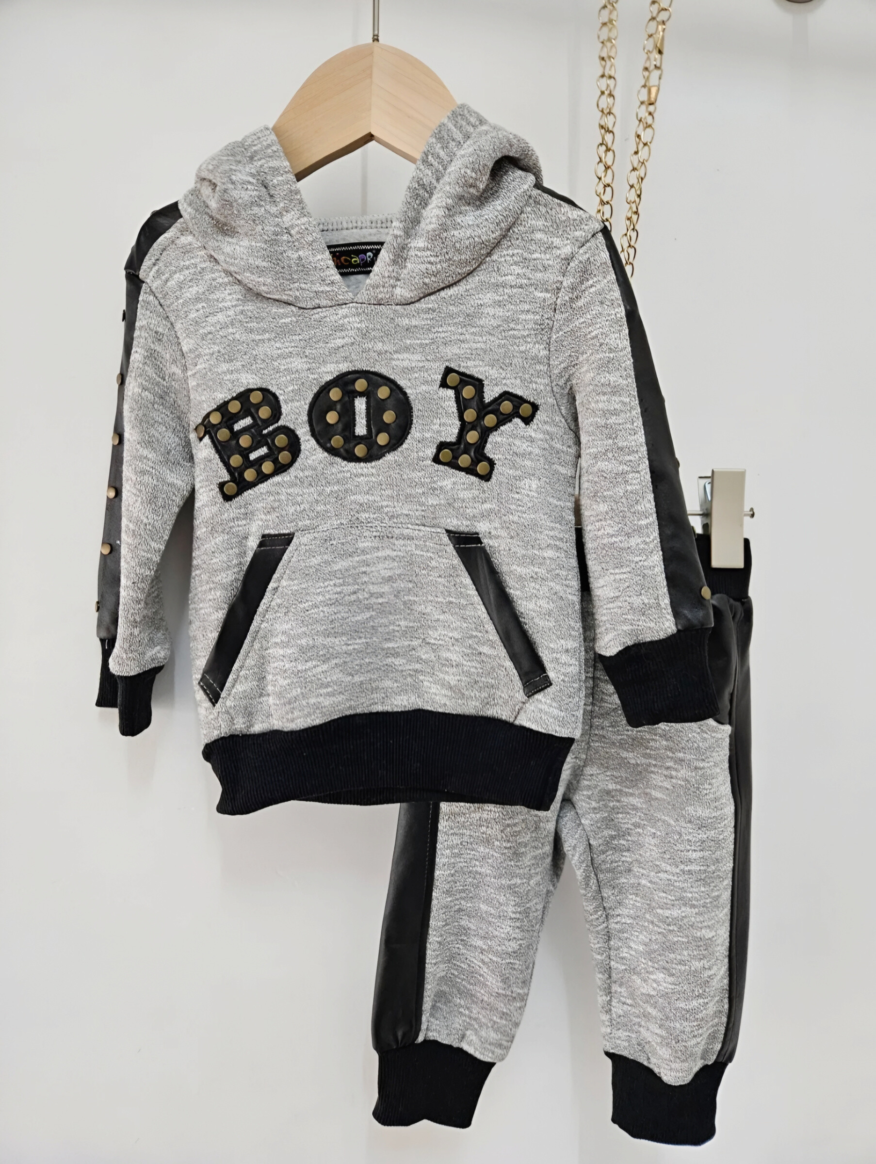 Mayorista Chicaprie - Sudadera encapuchada y trotante en jogging deportivo baby boy sport
