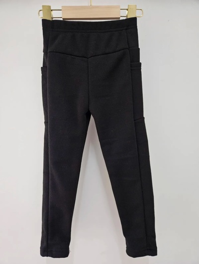 Grossista Chicaprie - Leggings da Ragazza a Tinta Unita con Interno in Morbido Pile Grossista Chicaprie - Leggings da Ragazza a Tinta Unita con Interno in Morbido Pile