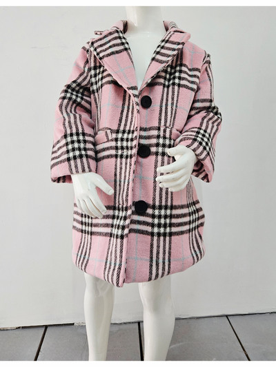 Grossista Chicaprie - Cappotto a Quadri Scozzesi Manica Lunga con Interno Trapuntato Stile Urbano per Ragazza Grossista Chicaprie - Cappotto a Quadri Scozzesi Manica Lunga con Interno Trapuntato Stile Urbano per Ragazza