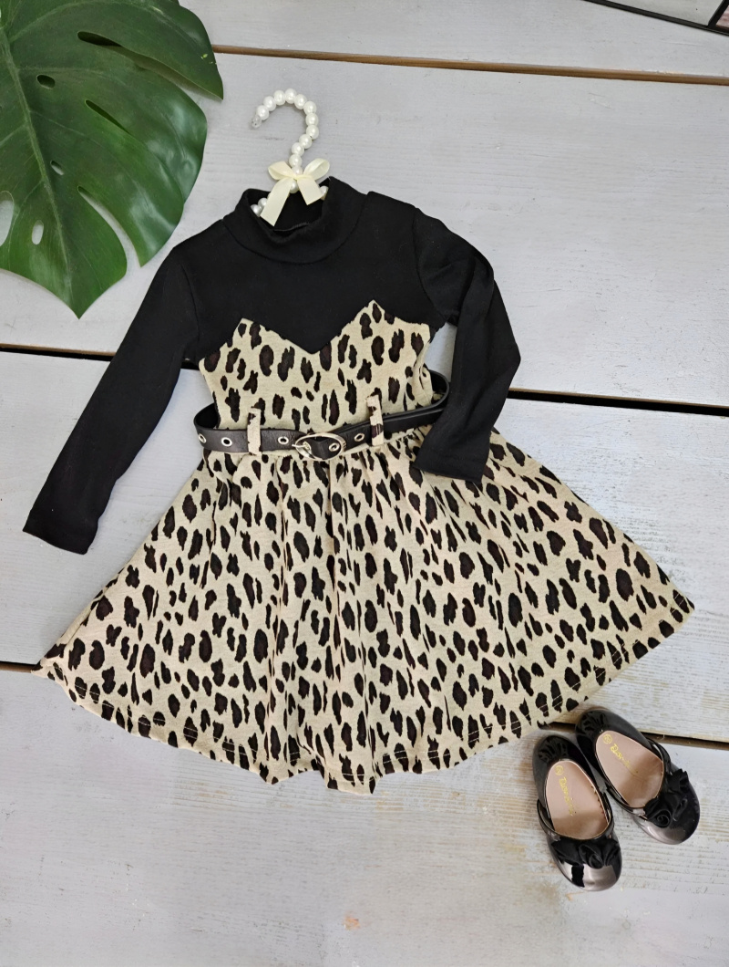 Wholesaler Chicaprie - Girl's long-sleeved dress