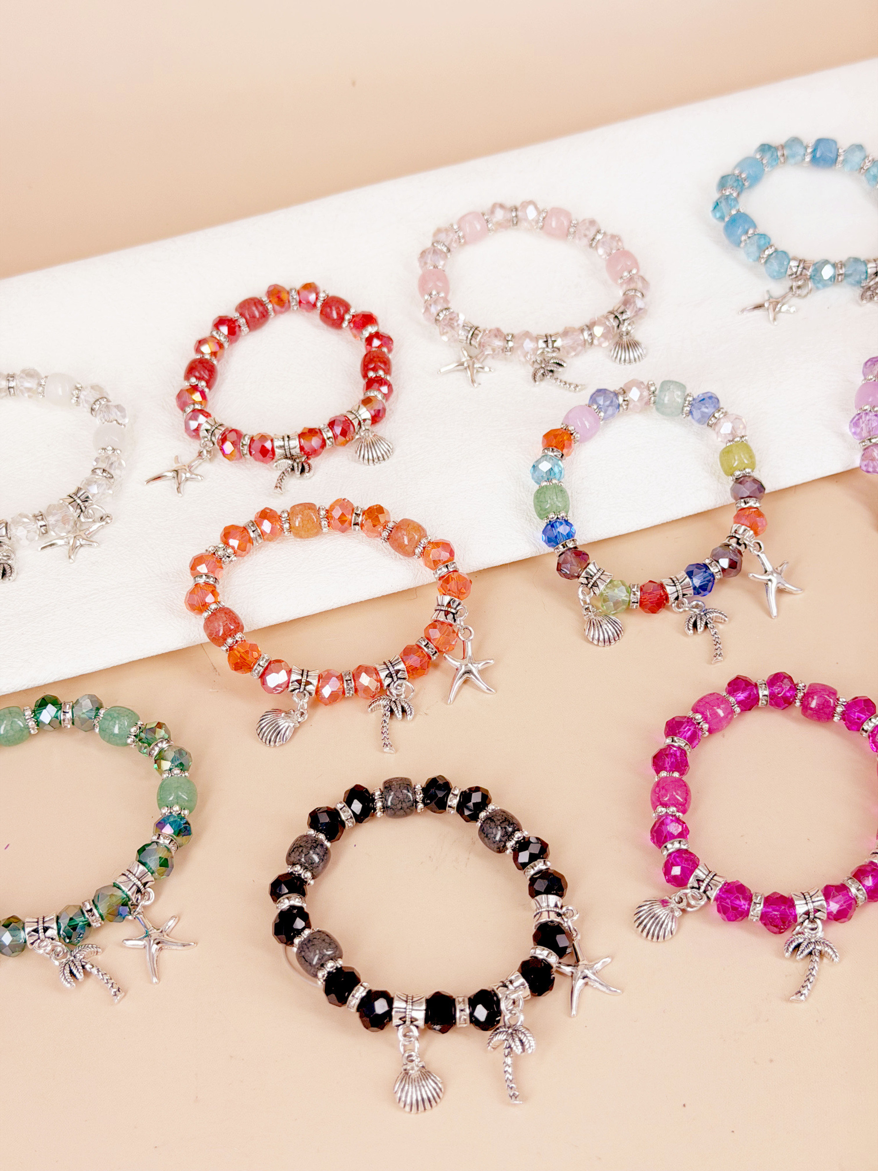 Wholesaler D Bijoux - Set of beaded bracelets for children