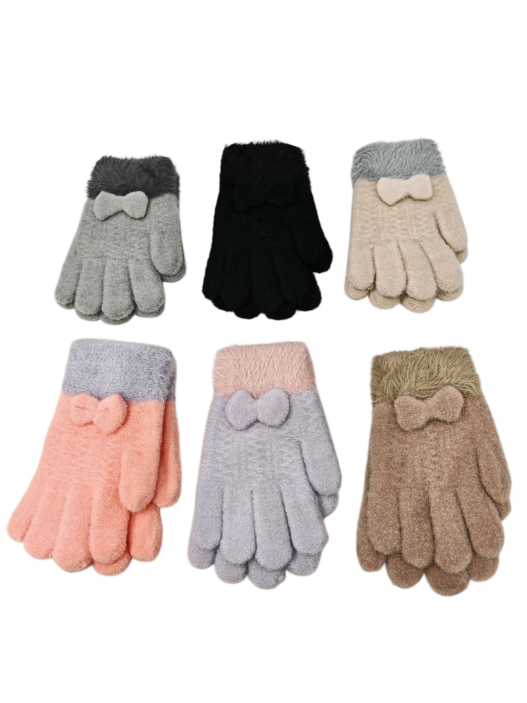 Grossiste DH DIFFUSION - Gants enfant Double épaisseur - 3 à 7 ans
