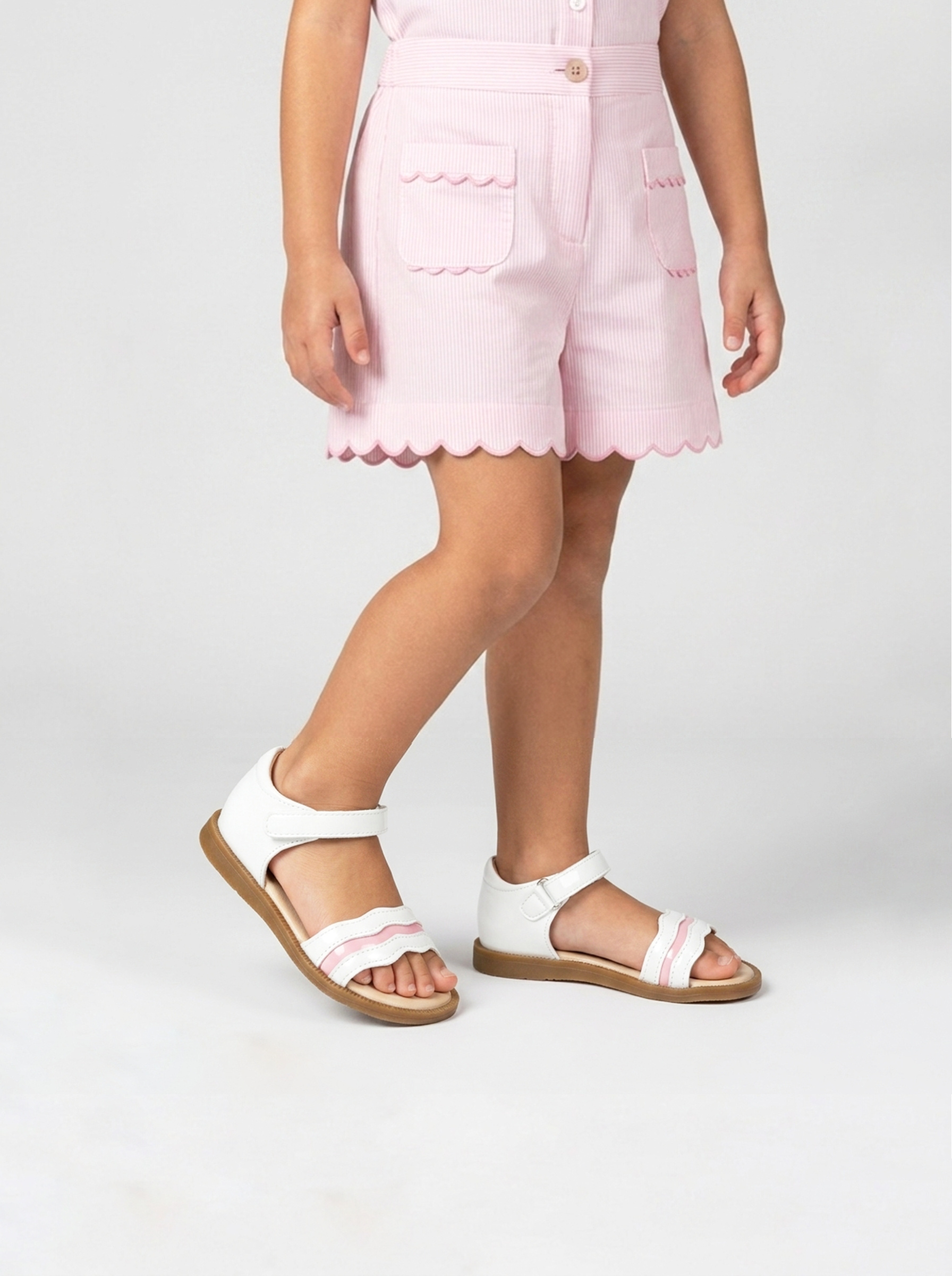 Großhändler Doremi - Sommer-Babysandalen mit Klettverschluss