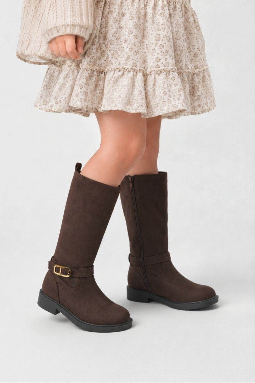 Grossiste Doremi - Bottes cavalière à boucle pour enfants