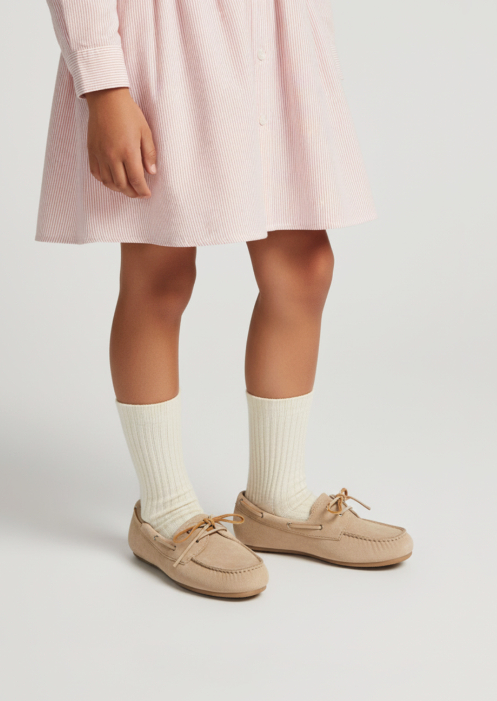 Grossiste Doremi - Mocassins enfants style Bateau à lacets