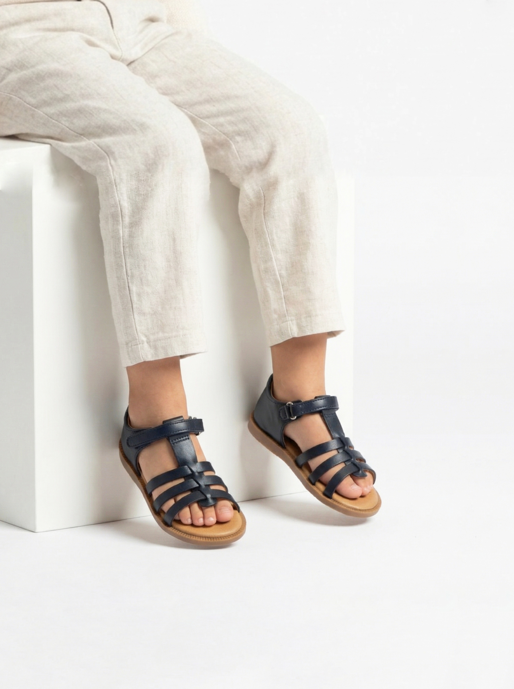Wholesaler Doremi - Kids' Summer Gladiator Sandals with Velcro