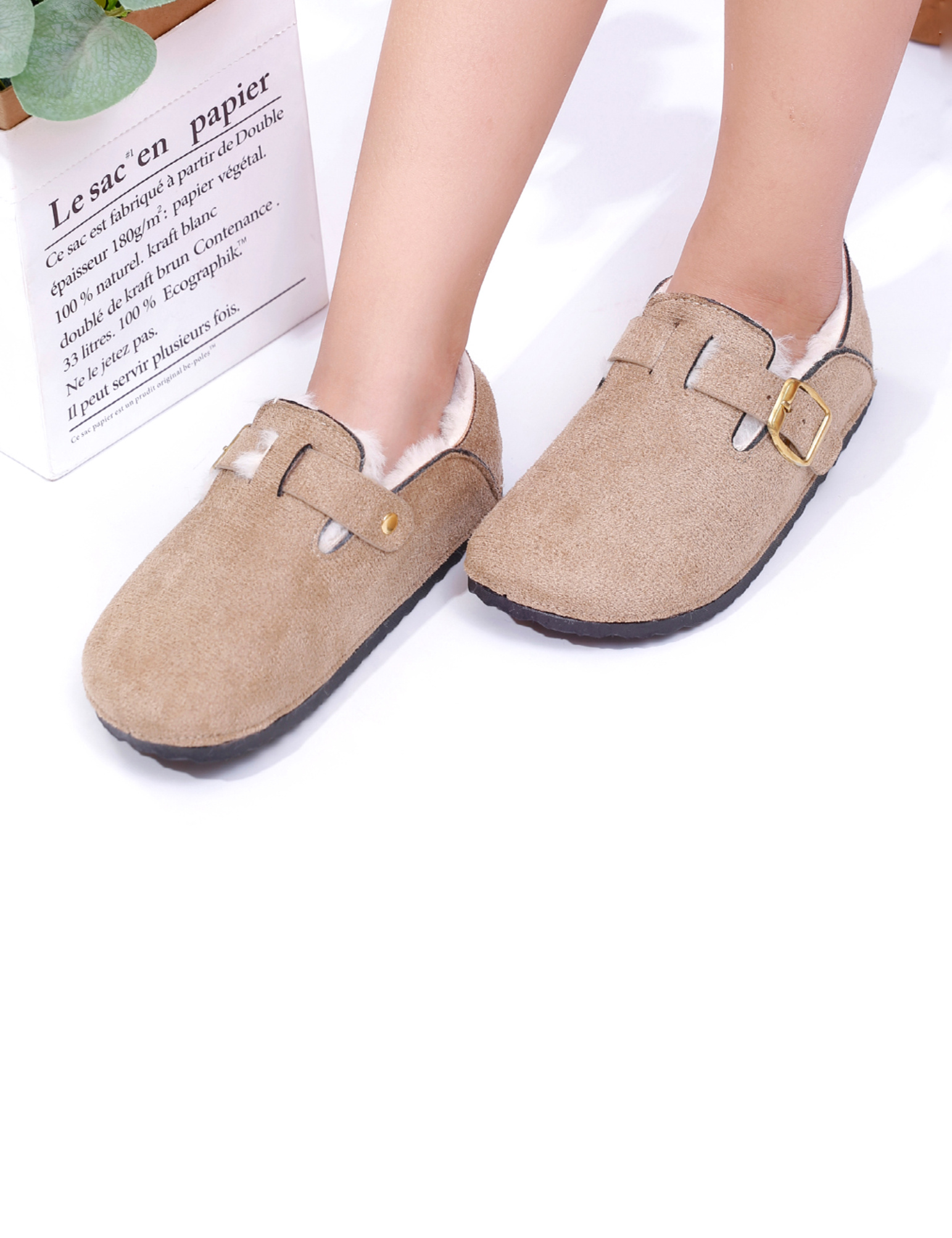 Großhändler Doremi - Kinderclogs mit Fellfutter