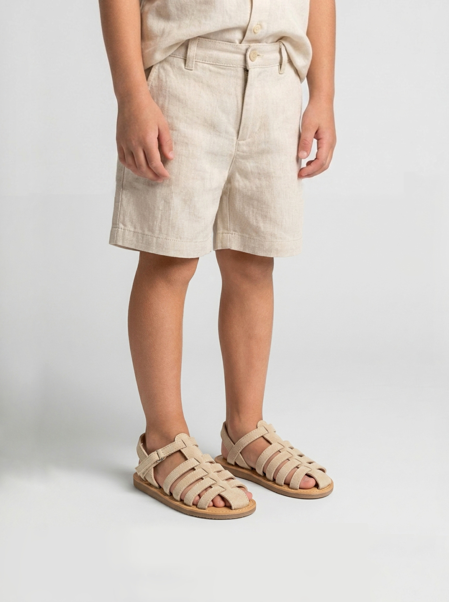 Großhändler Doremi - Kinder Sommer Gladiator Sandalen mit Klettverschluss