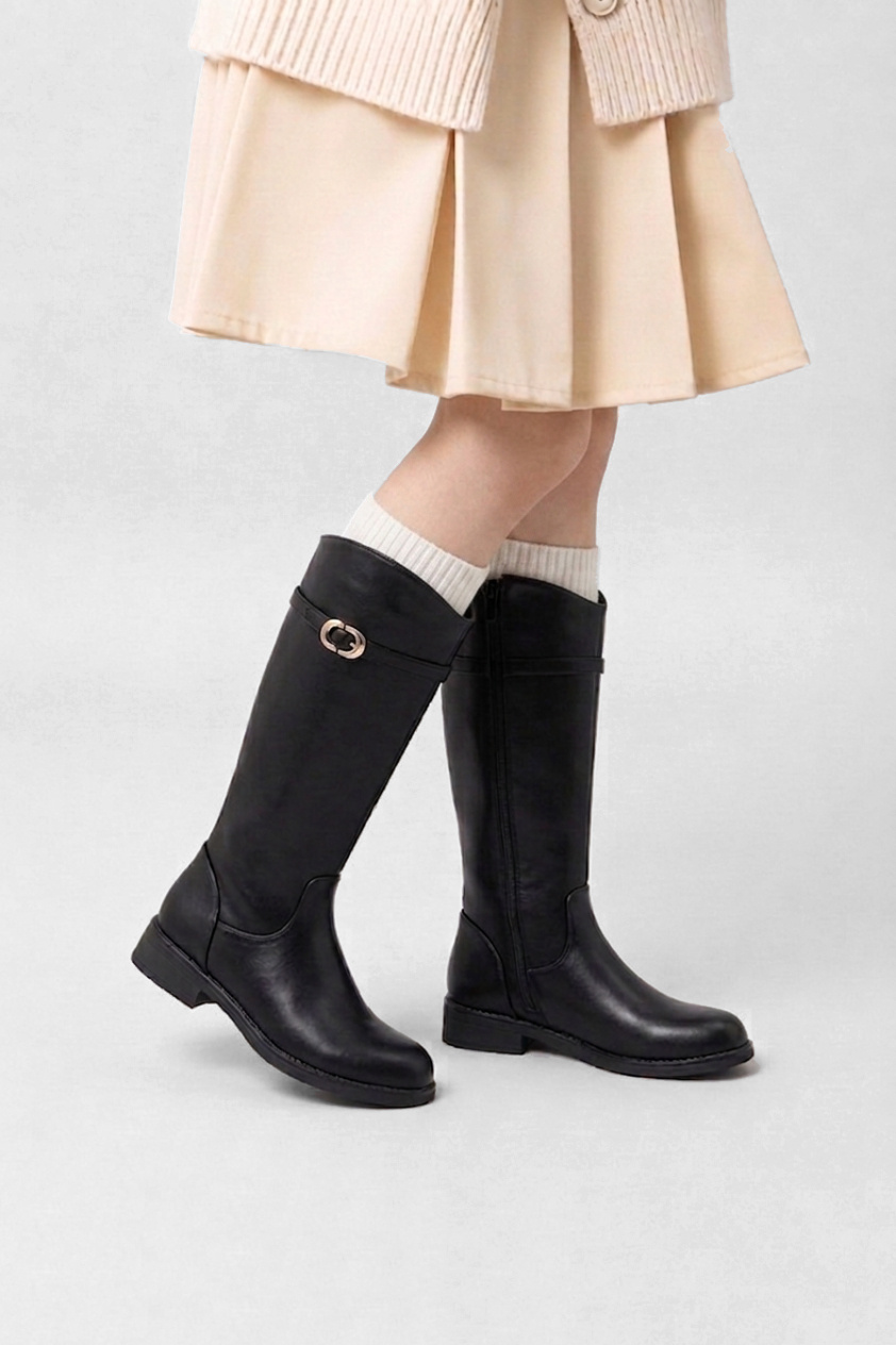Mayorista Doremi - Botas de montar para niños con hebilla