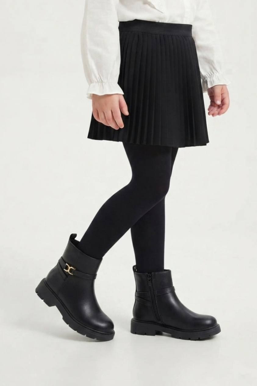 Grossiste Doremi - Bottines enfants à boucle doré