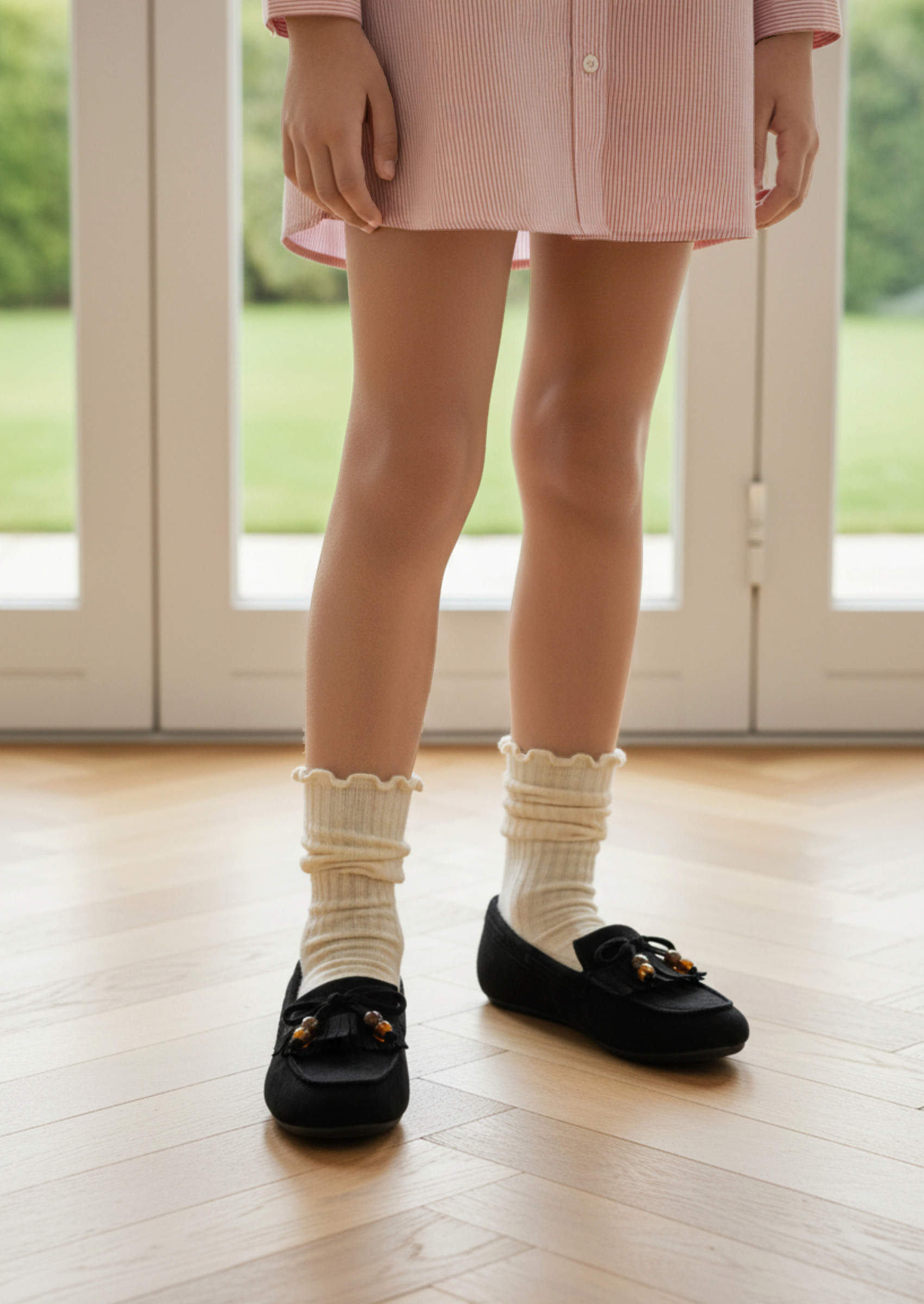 Grossiste Doremi - Mocassins enfants style Bohème à franges