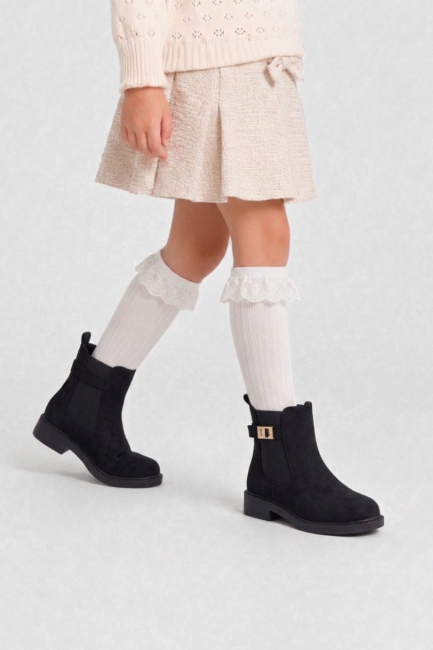 Grossiste Doremi - Bottines enfants à boucle doré