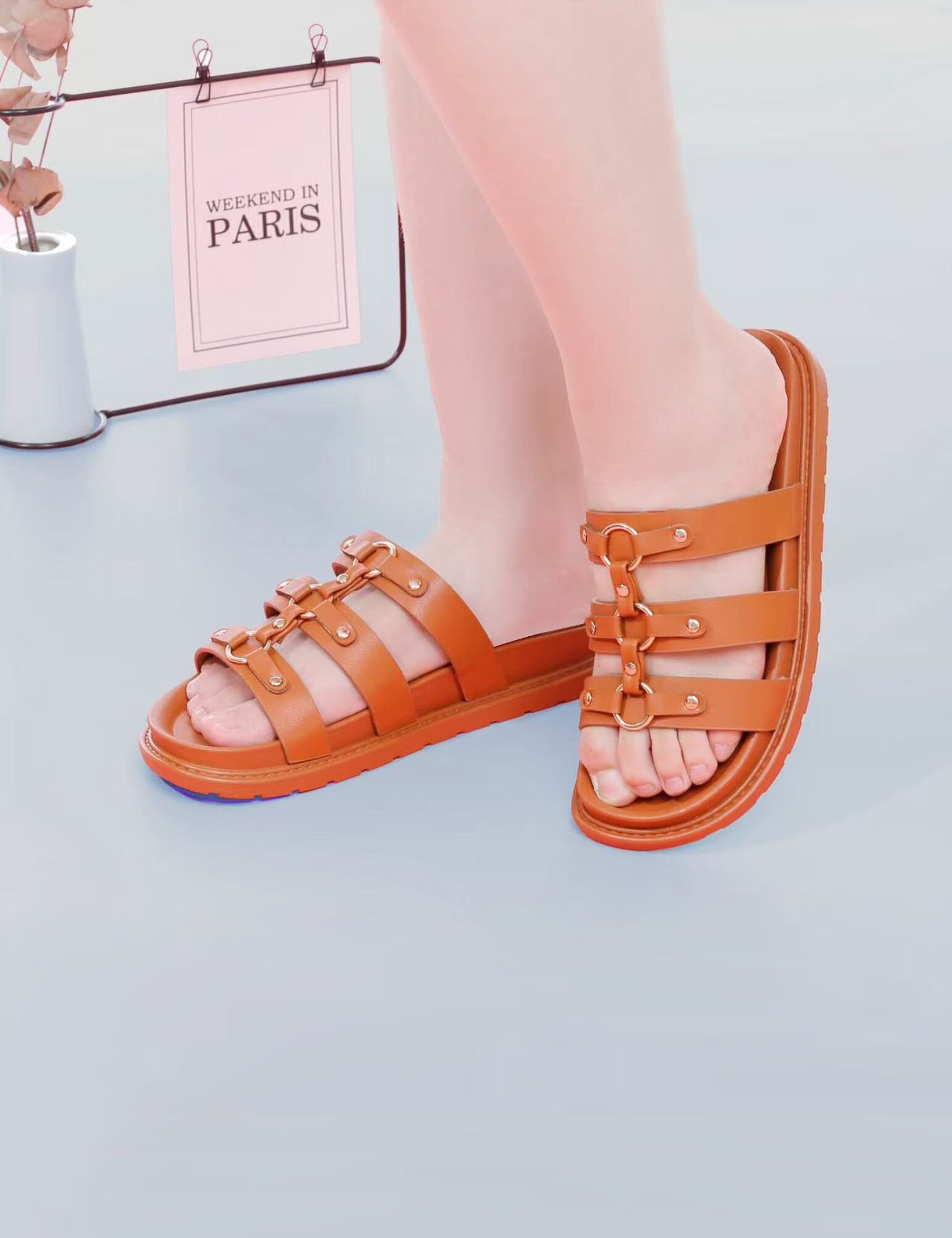 Grossiste Doremi - Mules claquettes été enfants à bride boucle