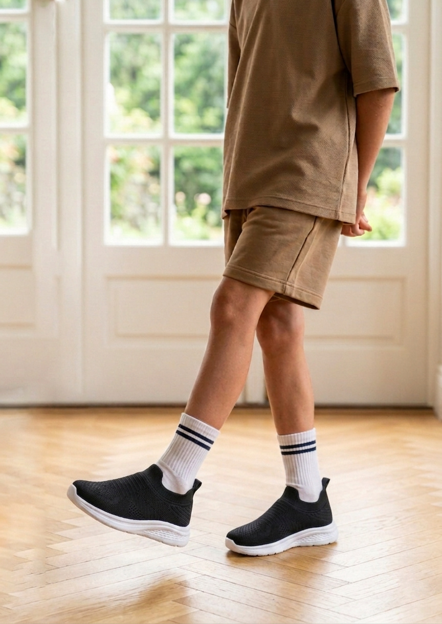 Grossiste Doremi - Baskets chaussettes sport pour enfants