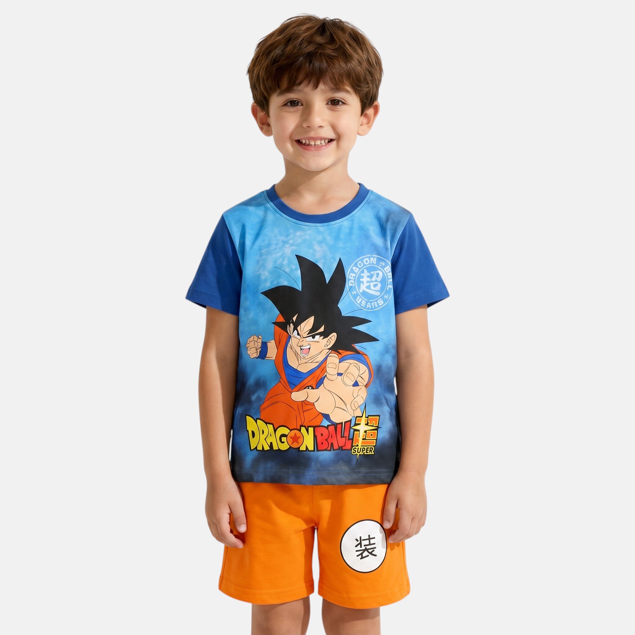 Grossiste DragonBall Z - Ensemble T-shirt et short DragonBall Z Garçon