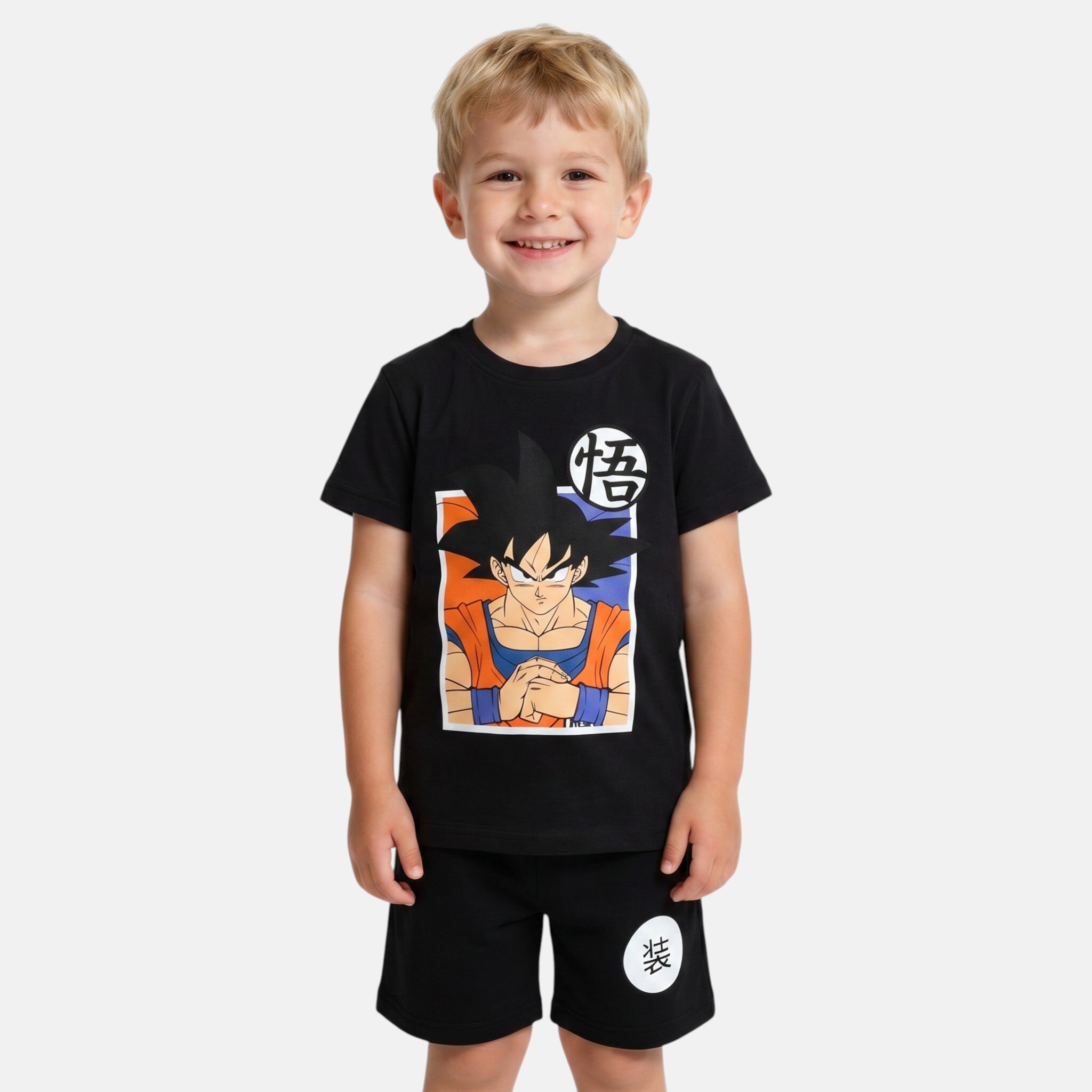 Grossiste DragonBall Z - Ensemble T-shirt et short DragonBall Z Garçon