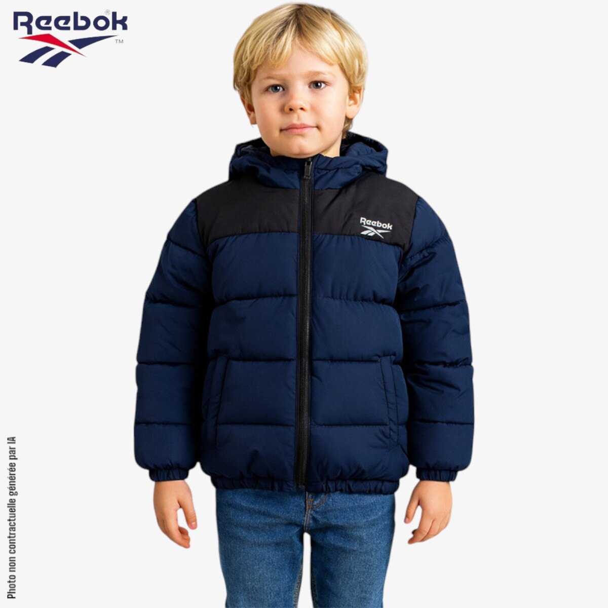 Grossiste Ellesse - Parka Reebok Garçon du 5 au 8 ans