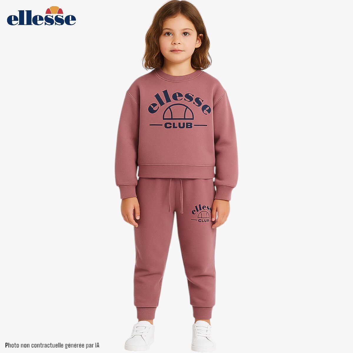 Wholesaler Ellesse - Girls' Ellesse sweatshirt and jogger set