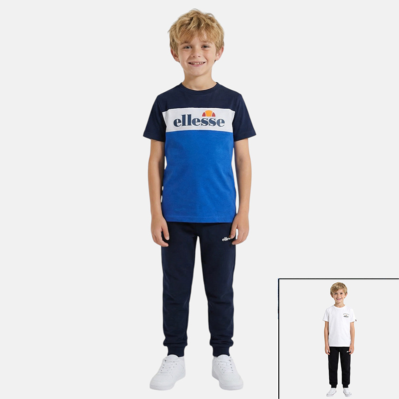 Großhändler Ellesse - Ellesse 2er-Pack T-Shirts und Jogginghose für Jungen, Größe 2 bis 7 Jahre