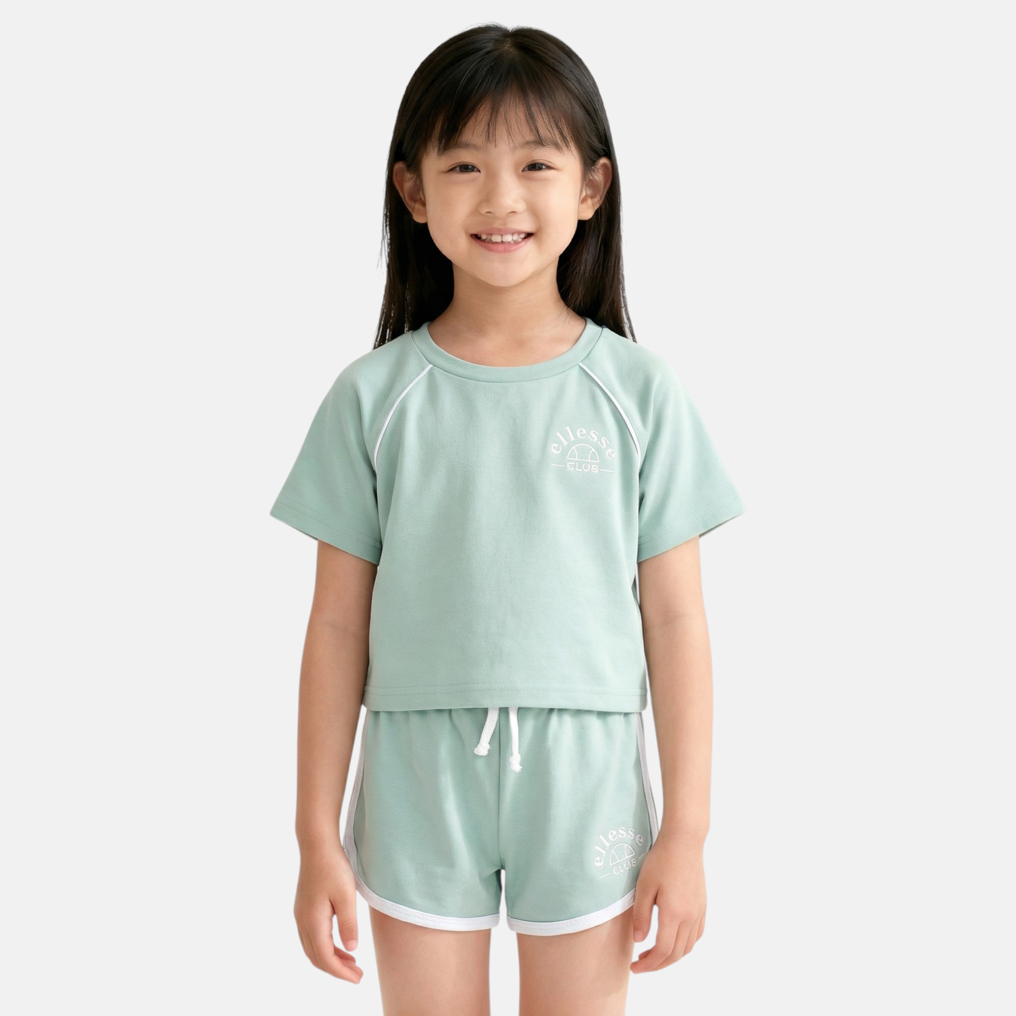 Großhändler Ellesse - Ellesse T-Shirt und Shorts Set für Mädchen von 8 bis 14 Jahren