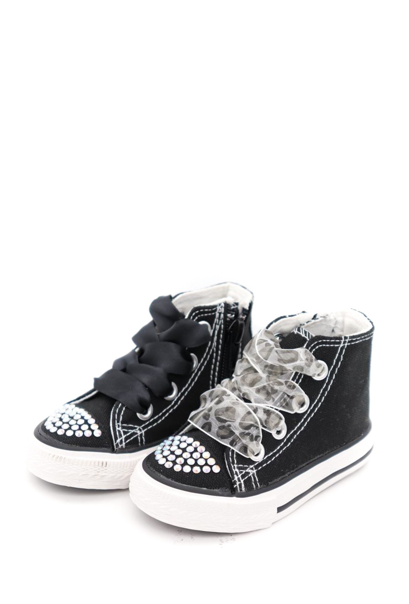 Wholesaler EMAGINE (Rock and Joy) - high canvas sneaker with rhinestones