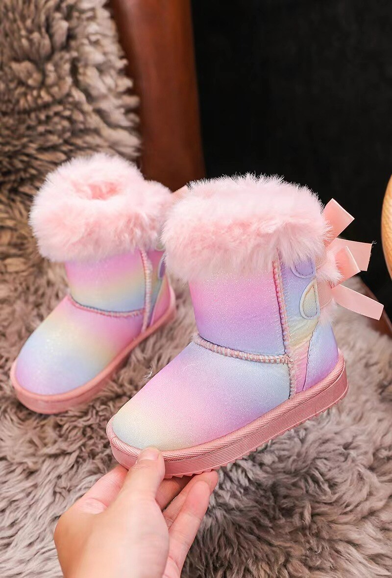 Grossiste EMAGINE (Rock and Joy) - Bottes fourrees pour hiver fille