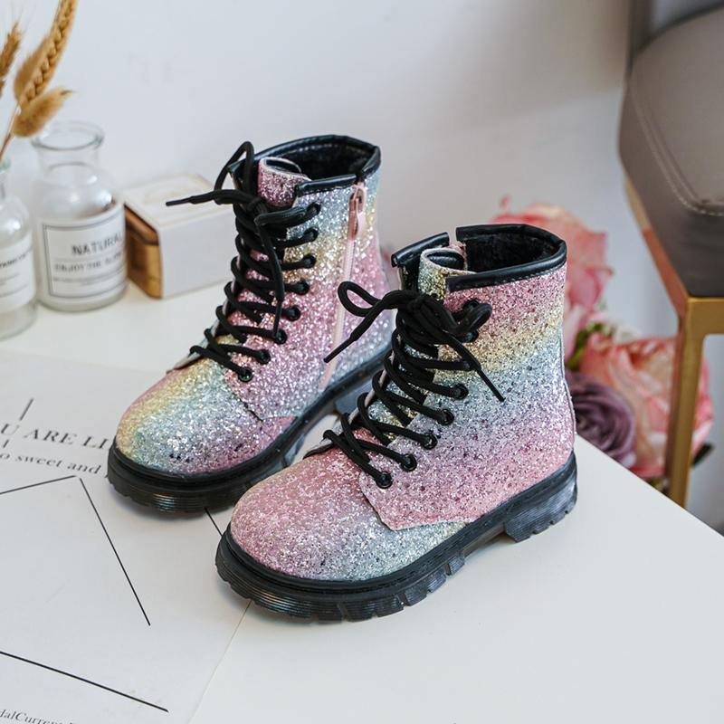 Grossiste EMAGINE (Rock and Joy) - BOOTS FILLES EN PAILLETTES