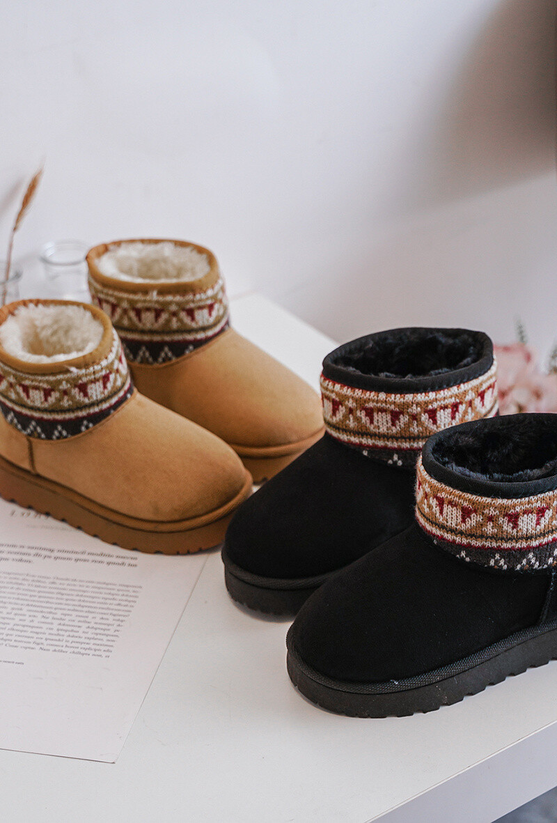 Mayorista EMAGINE (Rock and Joy) - BOTA DE NIÑA BORDADA CON SUELA DE CUÑA