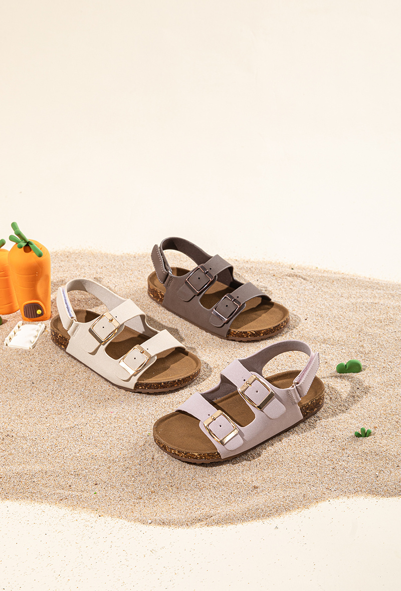 Grossiste EMAGINE (Rock and Joy) - Sandale pour fille avec scratch
