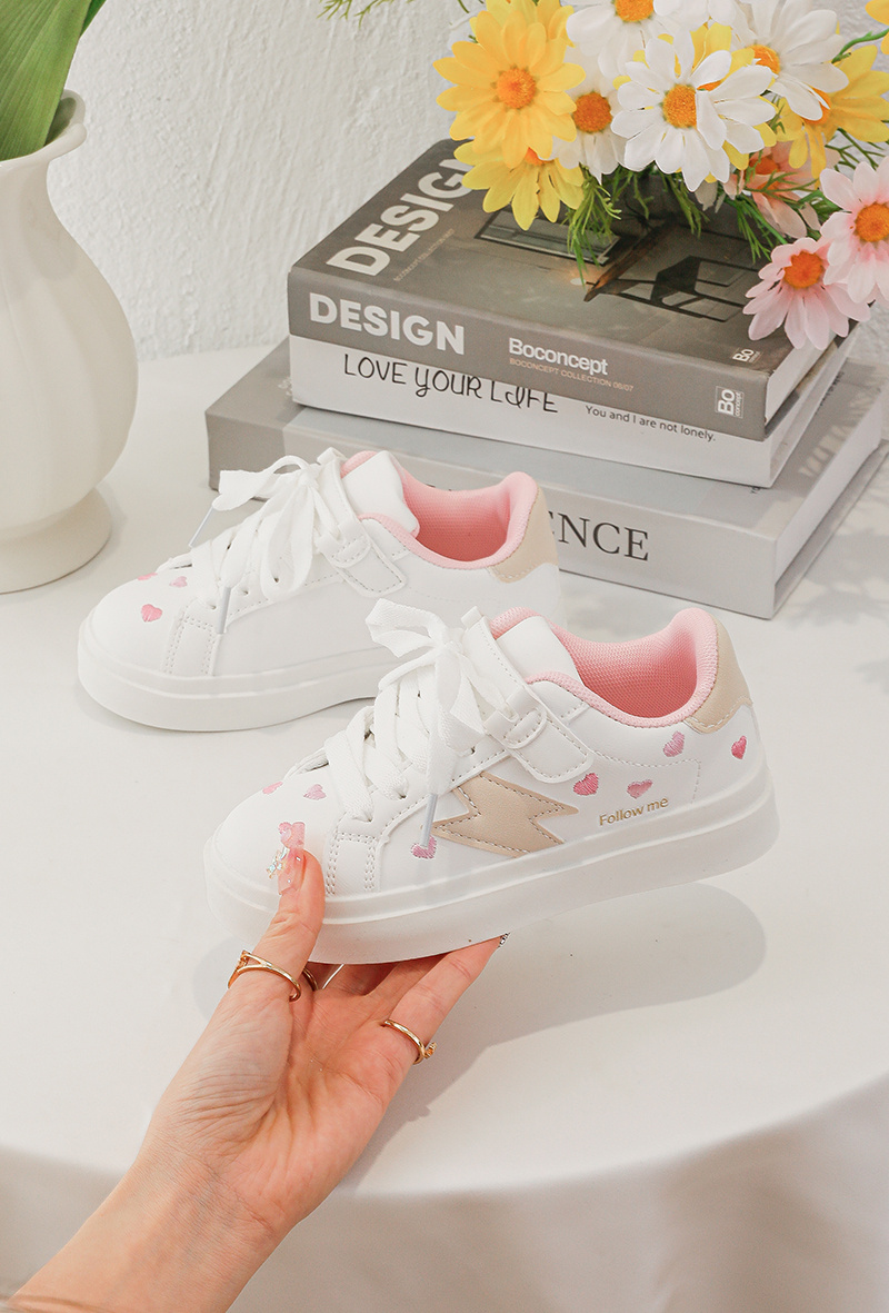 Großhändler EMAGINE (Rock and Joy) - MÄDCHEN-SNEAKER MIT HERZ-KLETTVERSCHLUSS