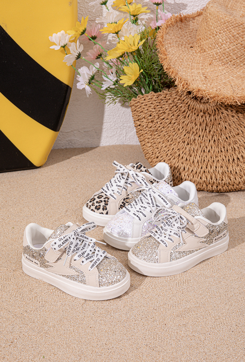 Großhändler EMAGINE (Rock and Joy) - GLITZER-SNEAKER MIT KLETTVERSCHLUSS