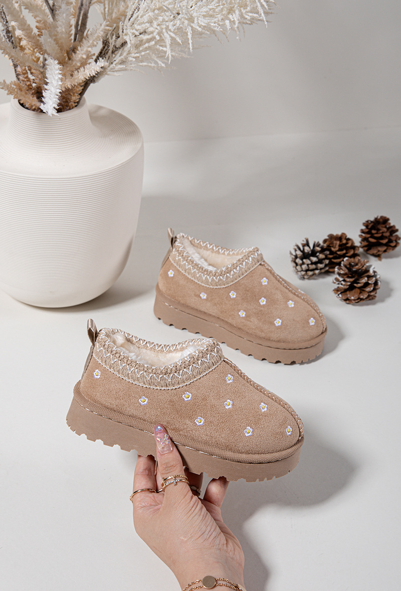 Grossiste EMAGINE (Rock and Joy) - CHAUSSONS FILLES A BRODERIE