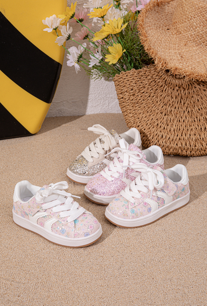 Grossiste EMAGINE (Rock and Joy) - BASKET PAILLETTEE AVEC SCRATCH POUR FILLE