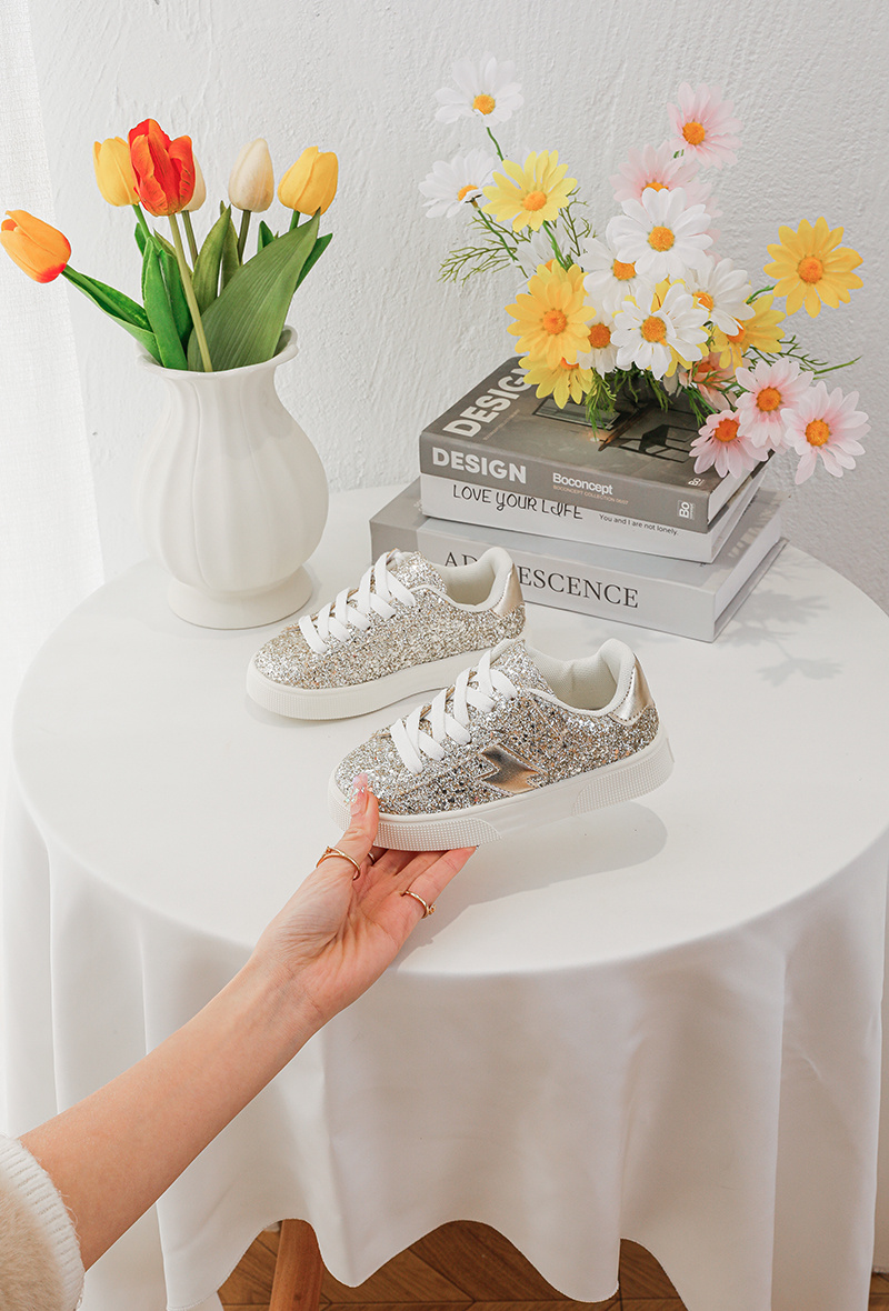 Großhändler EMAGINE (Rock and Joy) - GOLDENE GLITZERSCHUHE FÜR MÄDCHEN