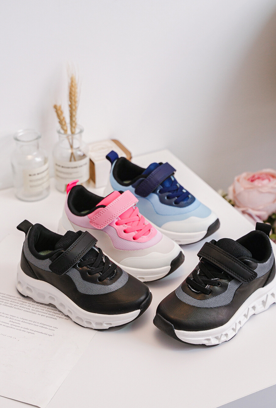Grossiste EMAGINE (Rock and Joy) - BASKETS SPORT ENFANTS GARCON ET FILLE